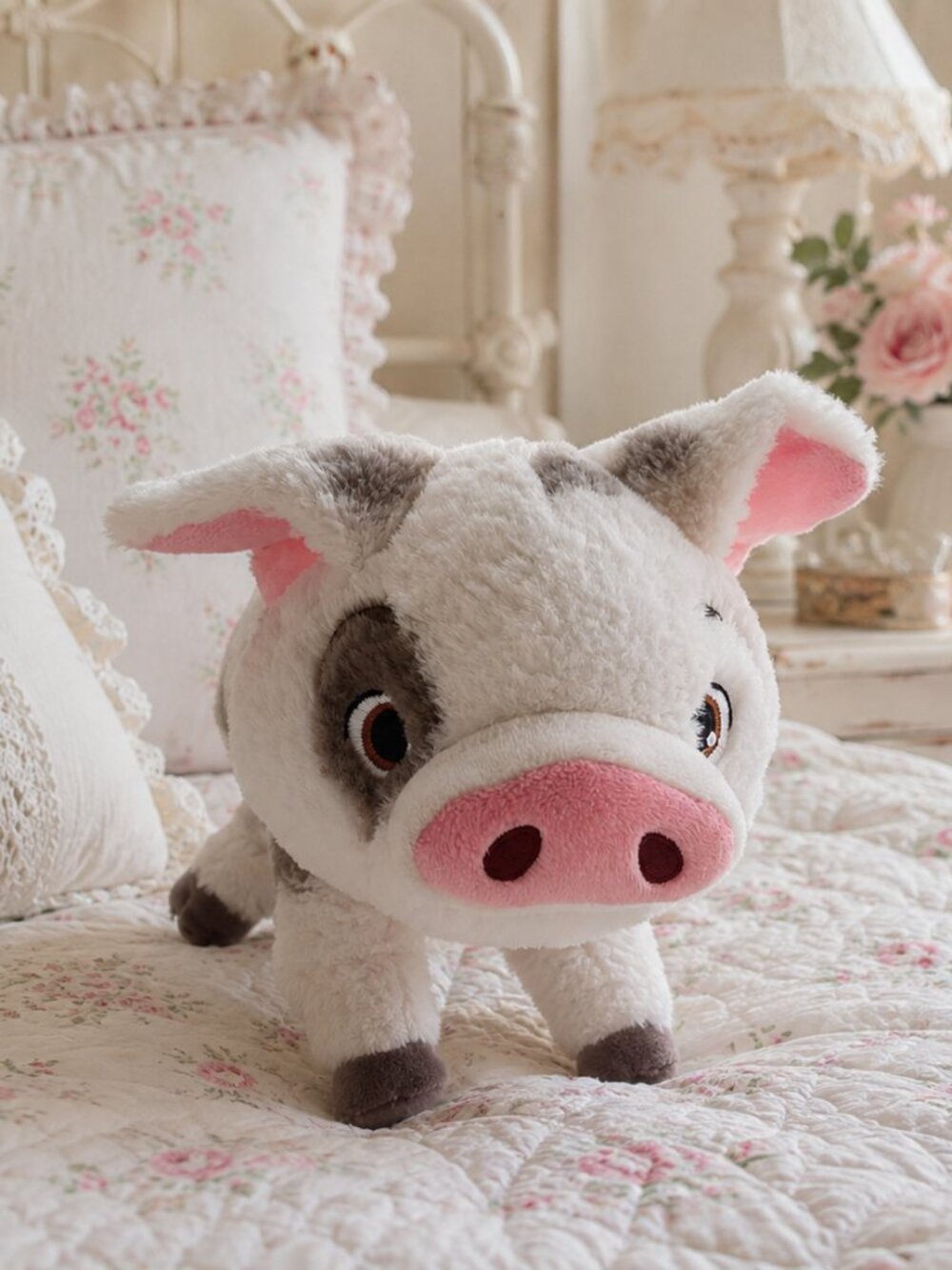 Disney Moana Pua Pig Plush Authentic Disney 10” x 7” Stuffed Animal